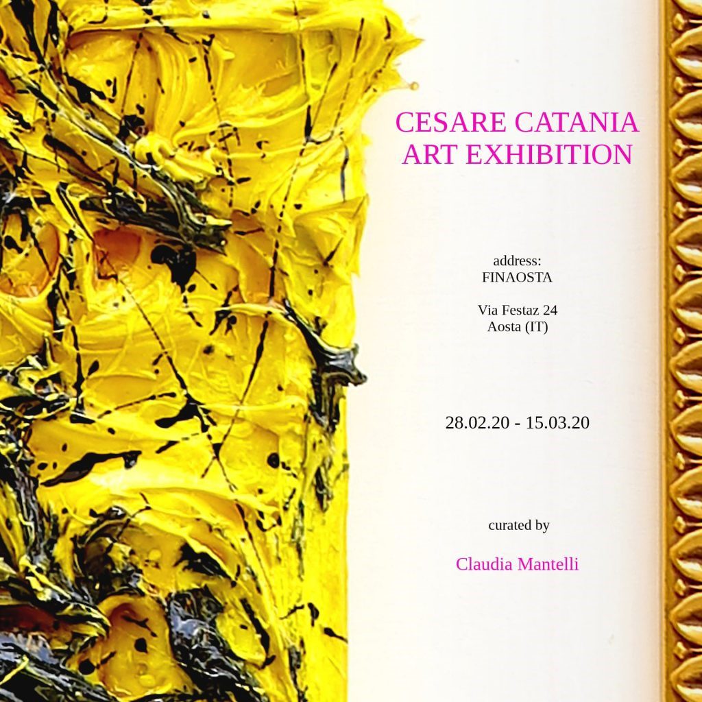 Ad Aosta la nuova mostra di Cesare Catania