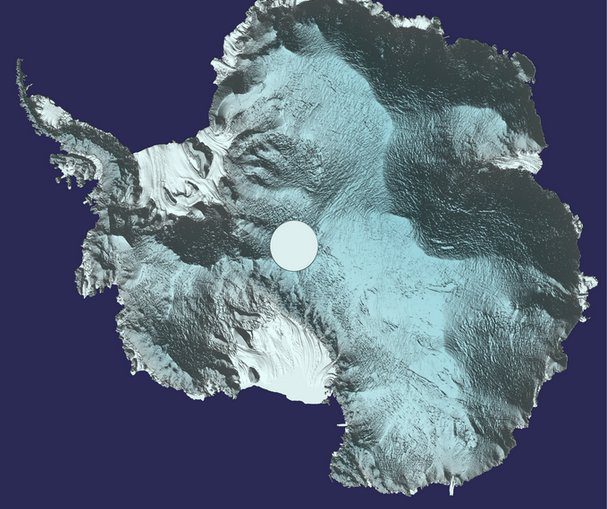 Antartide in 3D