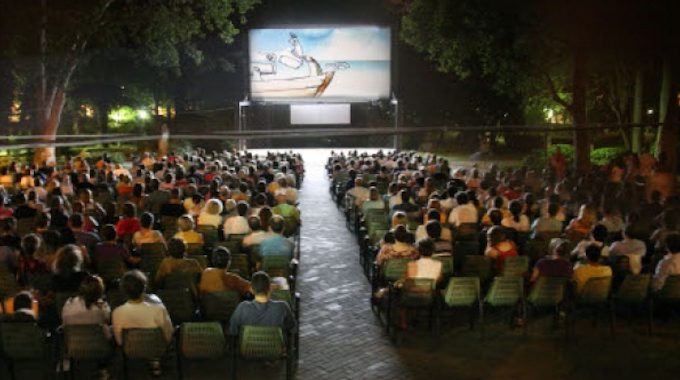 Cinema all'aperto al Parco del Poggio