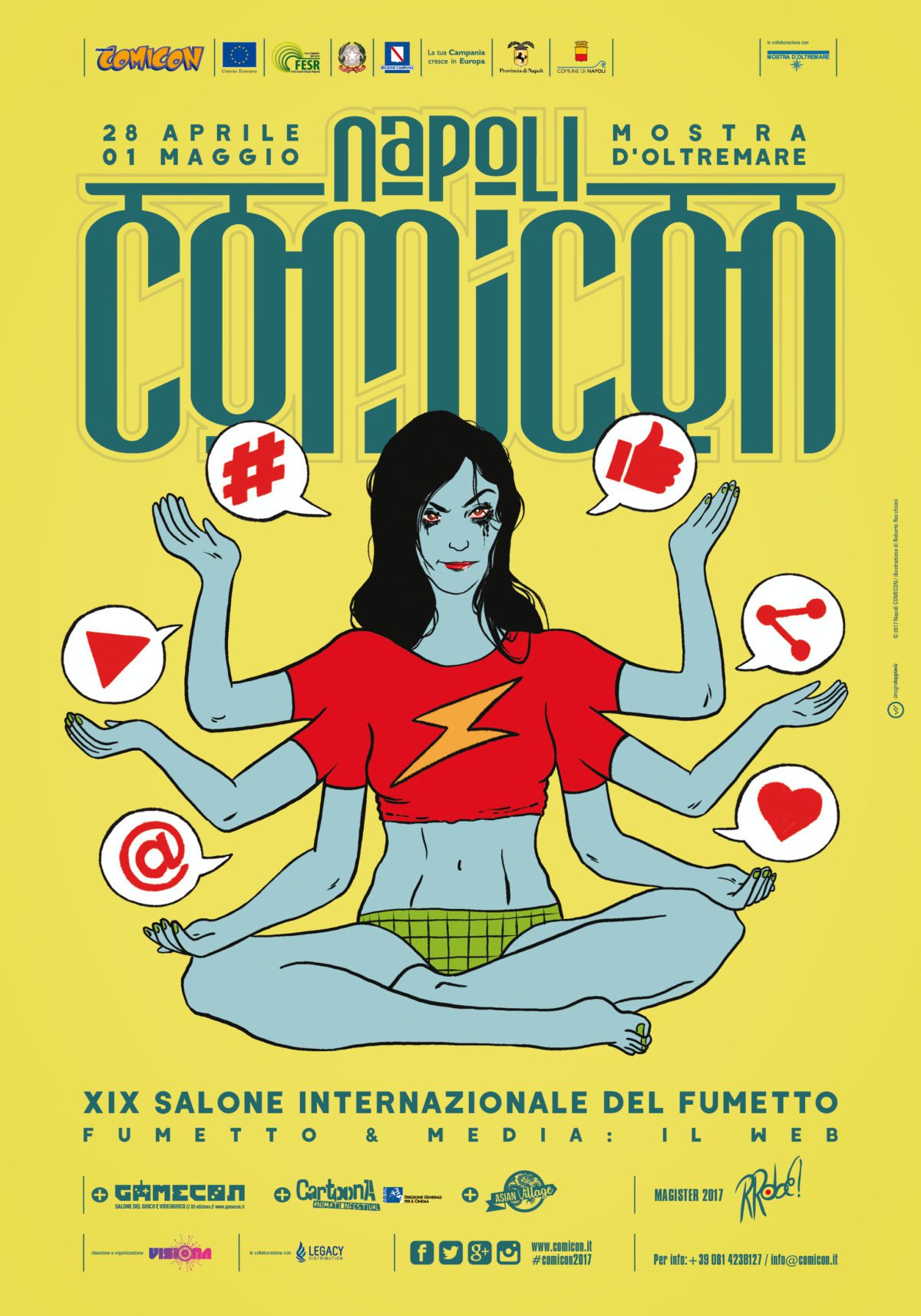 Comincon 2017: rapporto tra fumetto e web