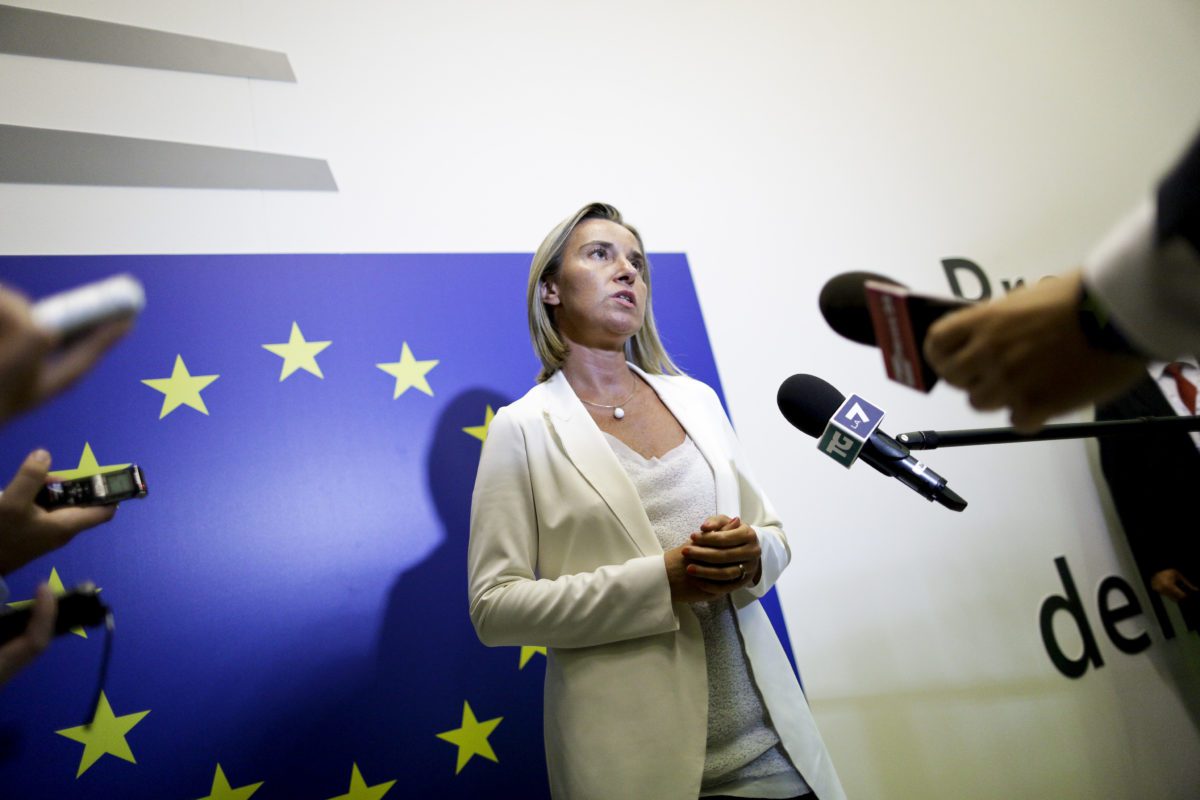 Federica Mogherini: se i media sono liberi e critici