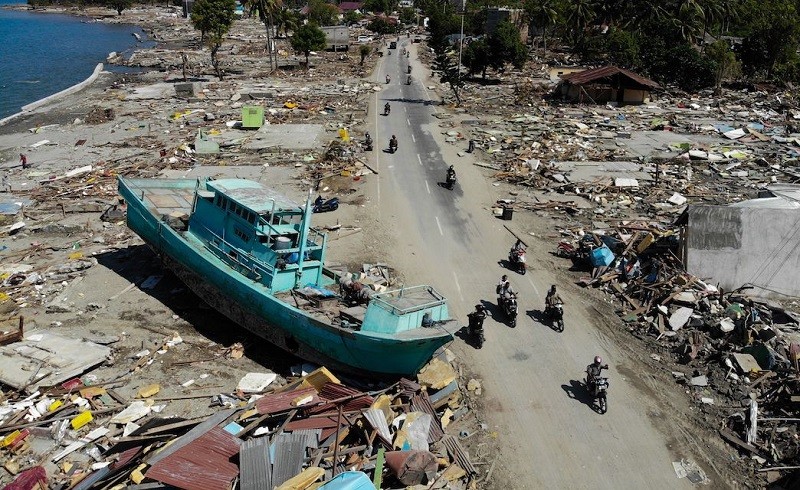Il disastro di Sulawesi: si contano i danni