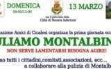 L'iniziativa "Puliamo Montalbino"