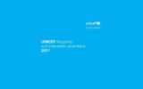 Rapporto umanitario UNICEF 2017