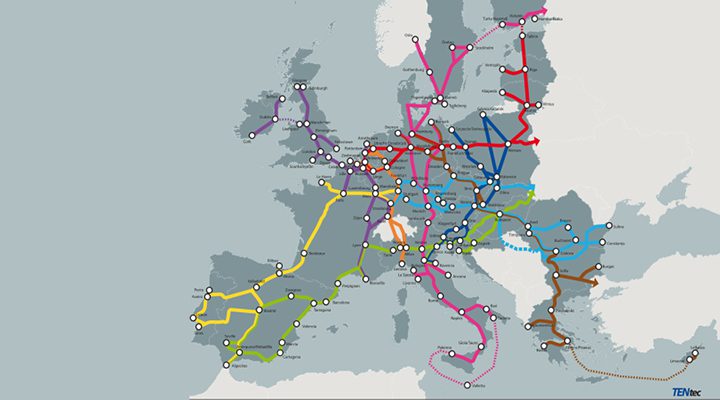 Rete transeuropea dei trasporti: la posizione del Consiglio Europeo