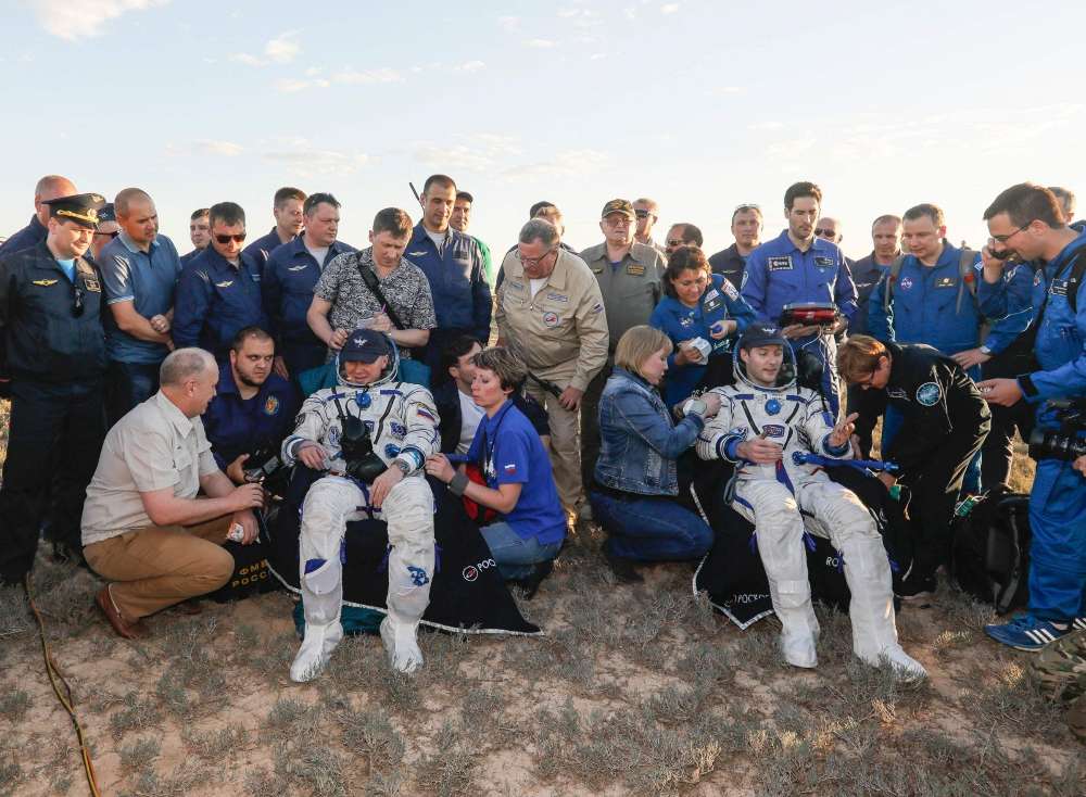 Rientrato l'equipaggio di Expedition 51