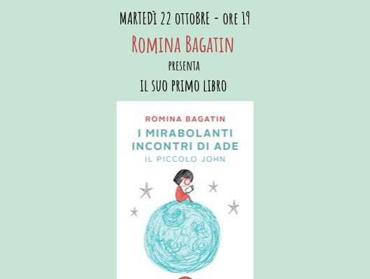 Romina Bagatin presenta il suo romanzo d'esordio a Germi