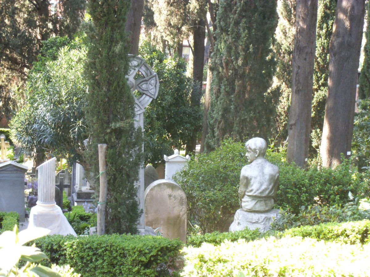 The Non Catholic Cemetery: a journey into the past of famous names and wonderful works of art