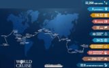 Una world cruise mai vista prima: 49 destinazioni in 32 paesi attraversando tutti i continenti