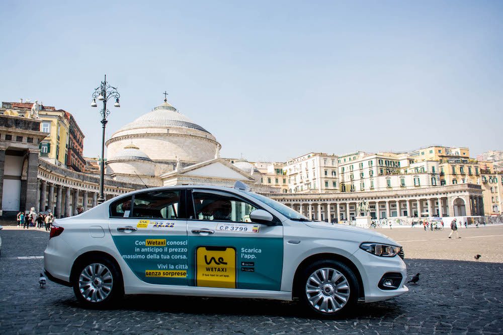 Wetaxi Delivery arriva a Napoli
