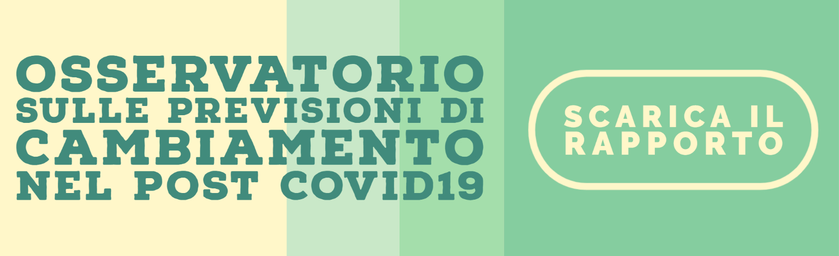 Il lockdown genera desiderio di cambiamento per 7 italiani su 10