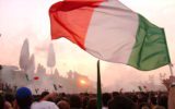 Il Circo Massimo di Roma dopo la finale del mondiale 2006 vinta dall'Italia