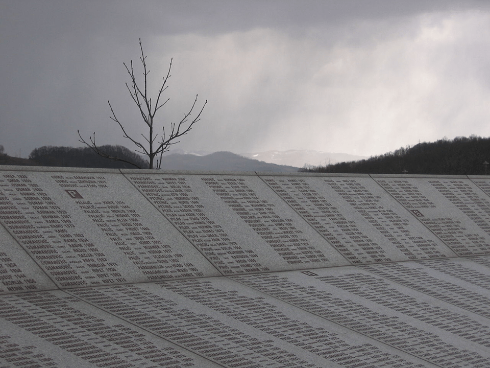 le vittime del massacro di Srebrenica