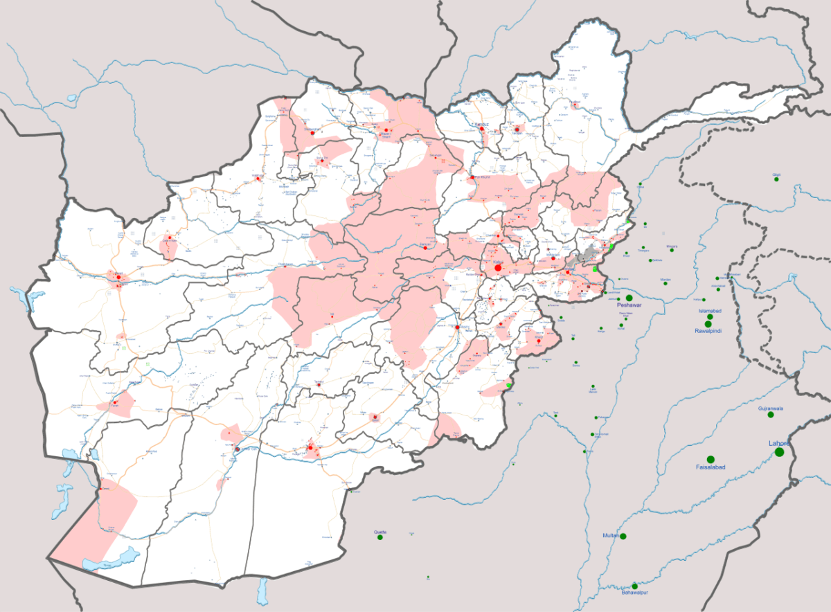 afghanistan avanzata talebani