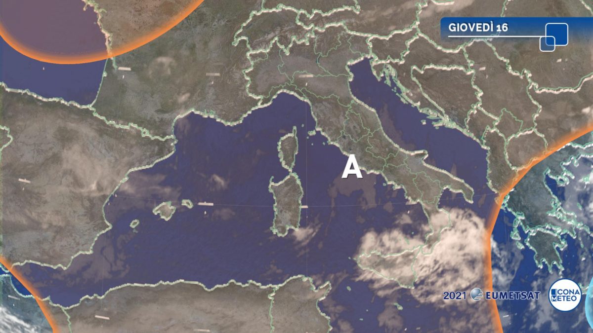 Meteo: alta pressione fino a domani poi irruzione di aria gelida meteo