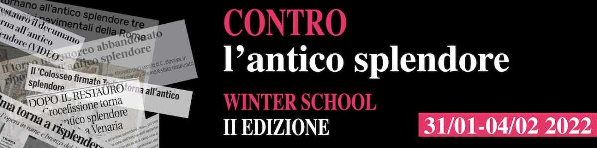 Winter School. Patrimonio & Pubblico