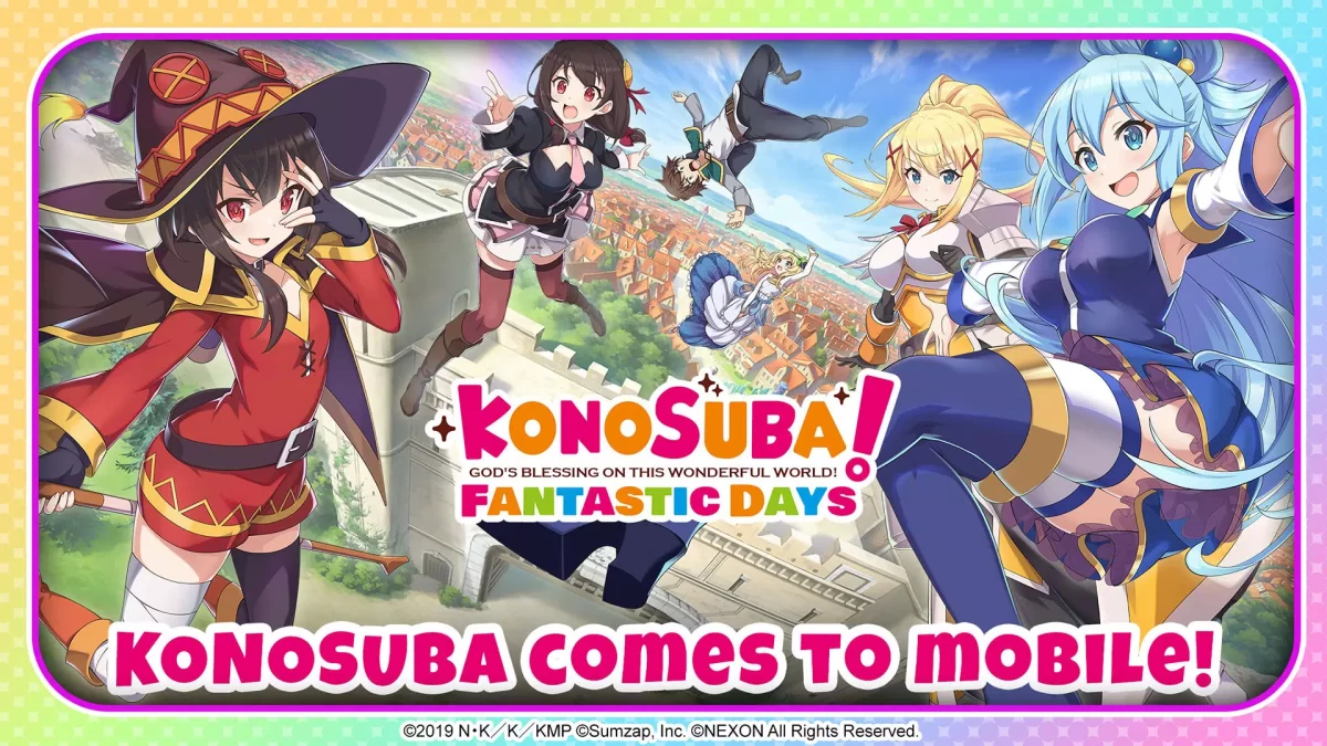 KonoSuba: Fantastic Days festeggia il suo primo anniversario con un mitico festival a 4 stelle KonoSuba