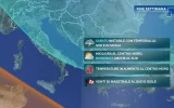 Meteo oggi: intenso maltempo al centro-nord e Sardegna