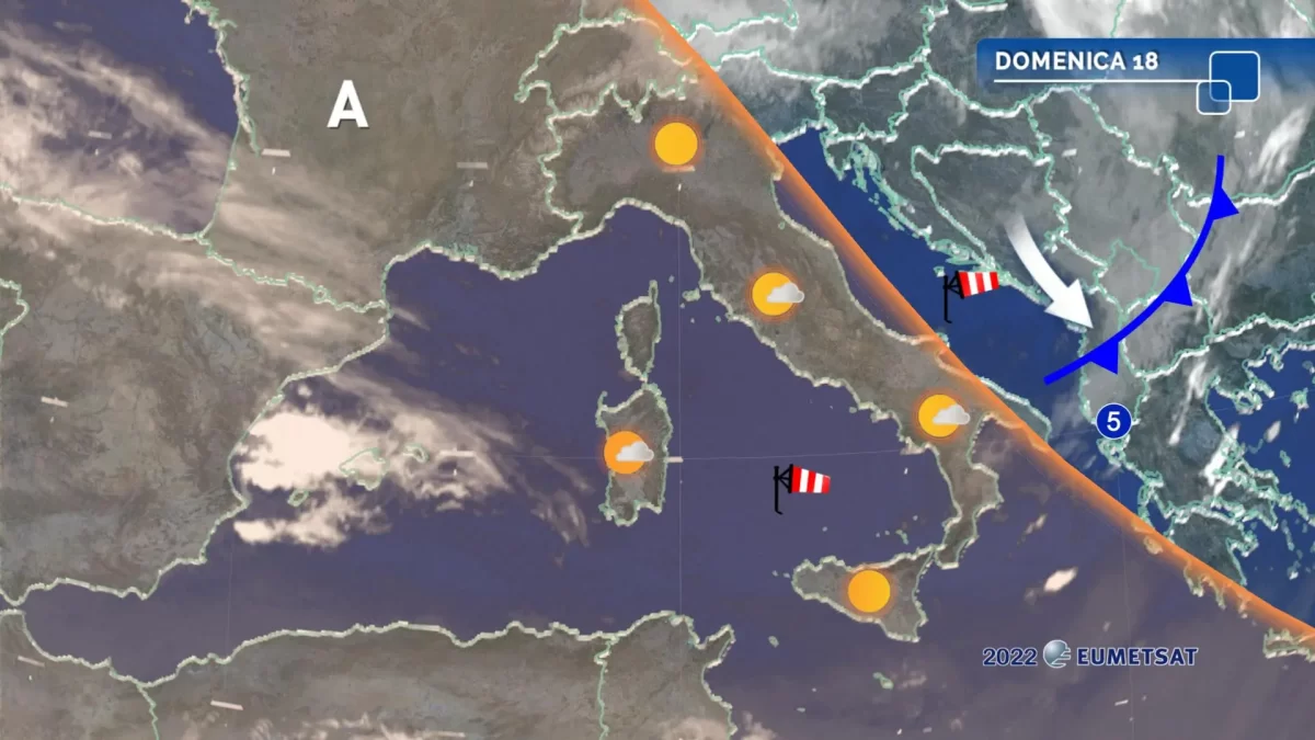 Meteo oggi: stop al maltempo e al caldo anomalo Meteo oggi