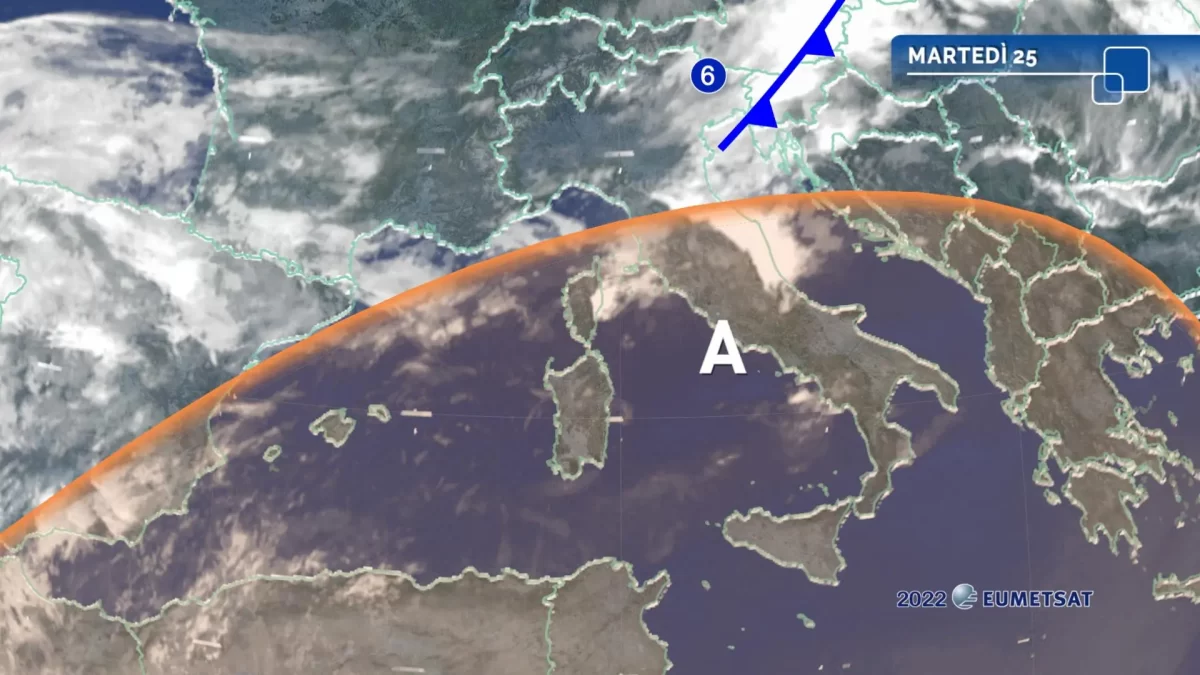 Meteo oggi: alta pressione in rinforzo sul Nord Italia Meteo oggi
