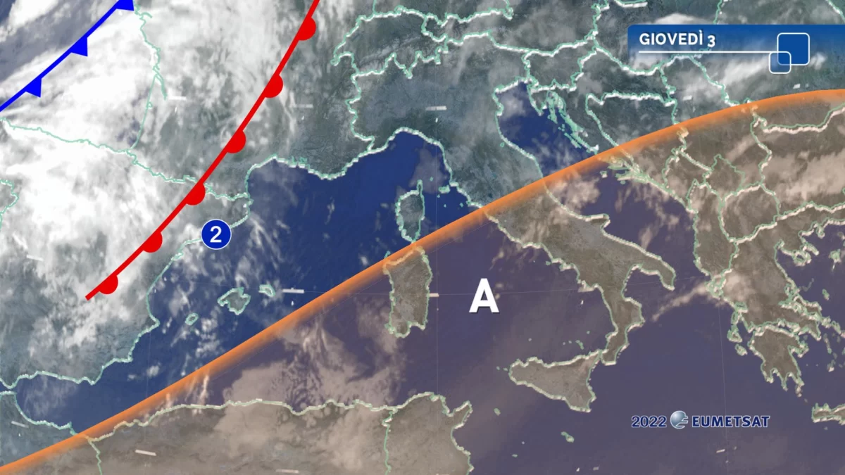 Meteo oggi: intensa perturbazione in transito, forti piogge e neve meteo oggi