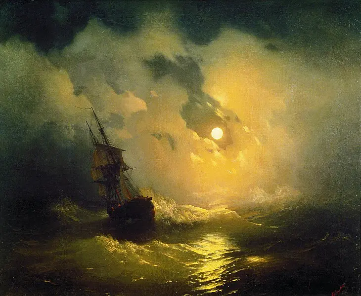 Mari in tempesta: la passione del pittore russo Ajvazovskij