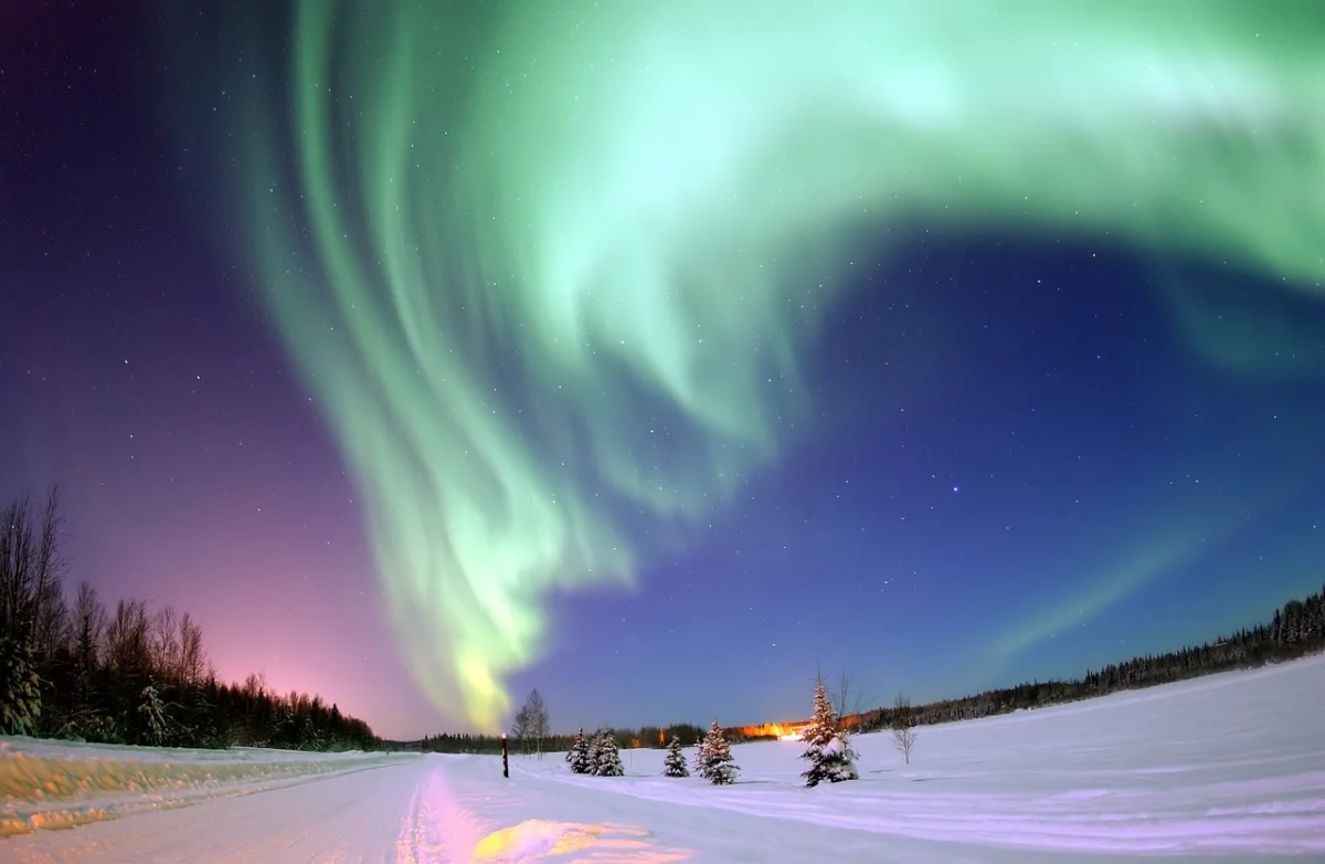 aurora boreale Russia