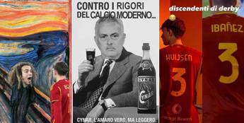 Lazio-Roma, il derby continua sul web con sfottò e meme