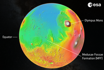 Spazio, il radar italiano Marsis potrebbe aver trovato gli strati di ghiaccio su Marte