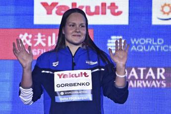 Israele, fischi per Gorbenko ai Mondiali di nuoto a Doha - Video