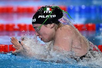 Mondiali nuoto, Pilato bronzo nei 50 rana donne