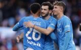Napoli-Verona 2-1, Kvara regala i tre punti a Mazzarri