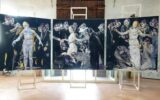 Carpi, danneggiata tela mostra 'blasfema' Gratia Plena: aggredito l'artista Andrea Saltini