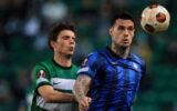 Sporting-Atalanta 1-1, gol di Paulinho e Scamacca in andata ottavi Europa League