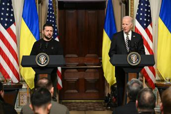 Usa-Ucraina, Biden e Zelensky firmeranno accordo sicurezza in Italia