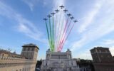 Frecce Tricolori, oggi 2 giugno lo spettacolo nei cieli di Roma: orario e dove vederle