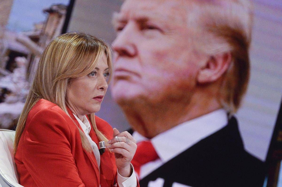 Meloni: "Non mi pento di esser stata vicina a Trump, farlo significava difendere l'interesse nazionale" Meloni: "Non mi pento di esser stata vicina a Trump, farlo significava difendere l'interesse nazionale"