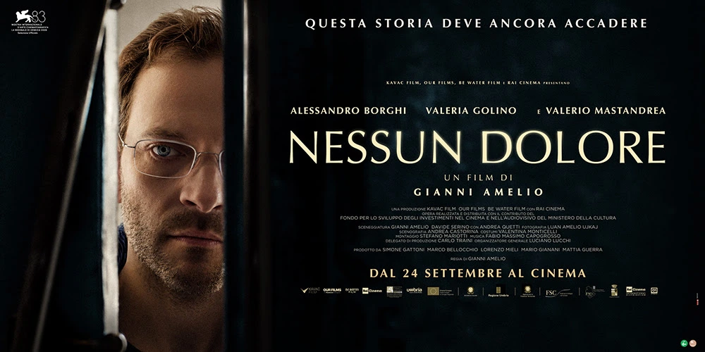 Nessun Dolore in anteprima alla mostra del cinema di Venezia Nessun Dolore in anteprima alla mostra del cinema di Venezia