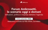 Segui con noi, in diretta, il Forum di Cernobbio 2026