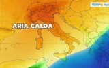 Di nuovo verso il Caldo fuori stagione