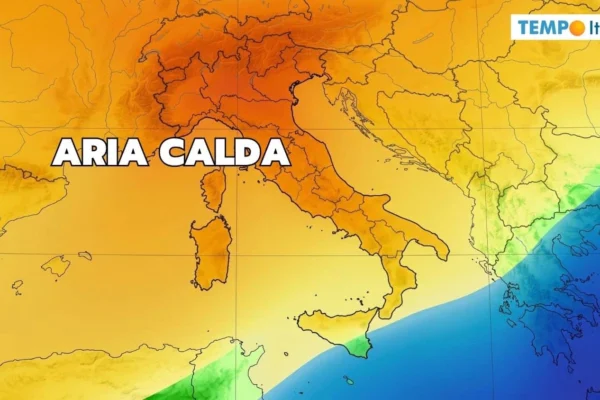 Di nuovo verso il Caldo fuori stagione