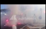 Cortei Genova, studenti e lavoratori uniti: ""Fermare le armi non è reato"" Cortei Genova, studenti e lavoratori uniti: ""Fermare le armi non è reato""