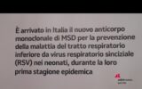 Farmaci: Rsv, Aifa approva anticorpo monoclonale che protegge dal virus respiratorio sinciziale Farmaci: Rsv, Aifa approva anticorpo monoclonale che protegge dal virus respiratorio sinciziale