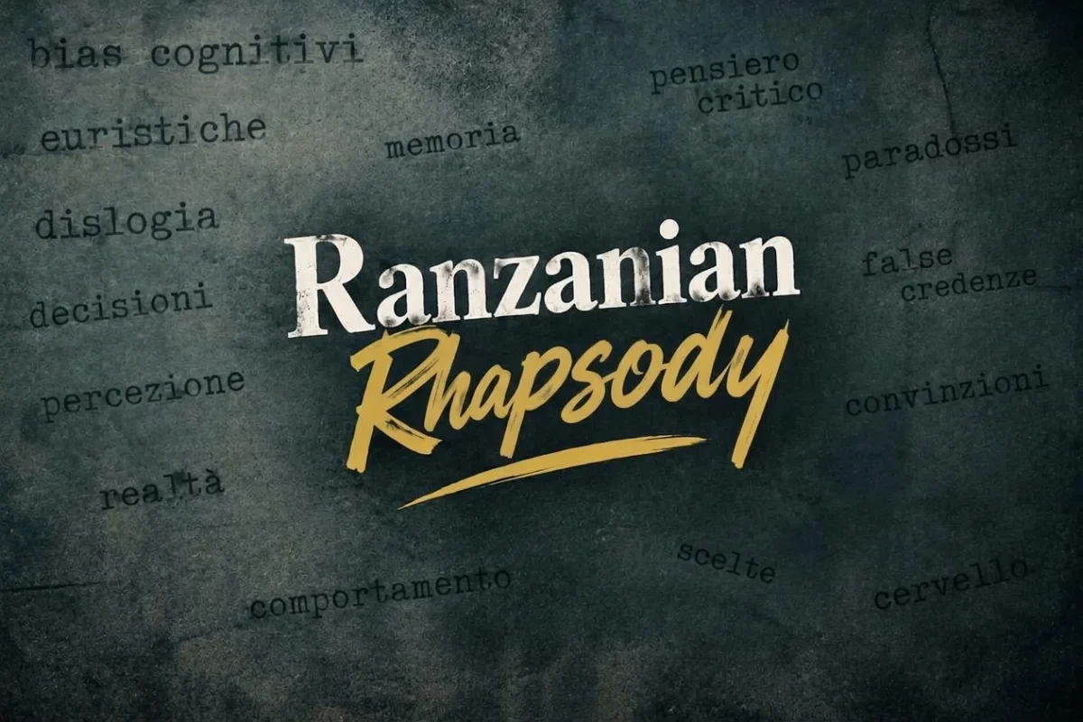 Intelligenza artificiale, logica e bias cognitivi: nasce Ranzanian Rhapsody
