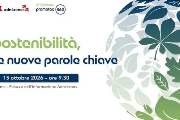 Adnkronos presenta “Sostenibilità, le nuove parole chiave” Adnkronos presenta “Sostenibilità, le nuove parole chiave”