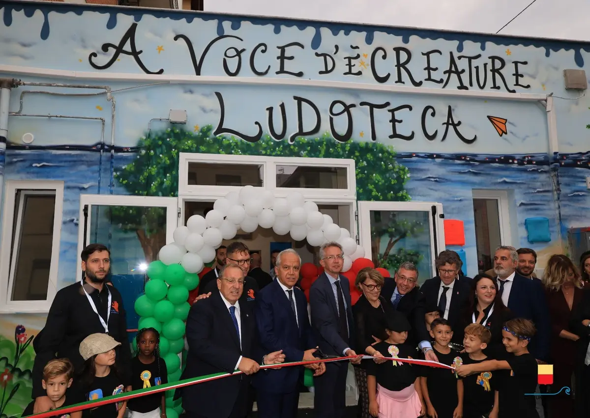 Napoli, un nuovo spazio per bambini e ragazzi in un immobile confiscato alla criminalità